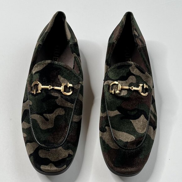 Guess Mens Edwin Bit Loafer Camouflage Slip-On Shoes US 8 - Picture 2 of 6
